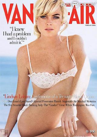 Lindsay Lohan, so hot en couverture de Vanity Fair ! 